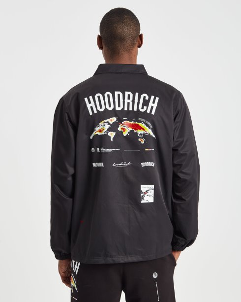 Og Import Jaqueta Preta/branca/vermelha Hoodrich