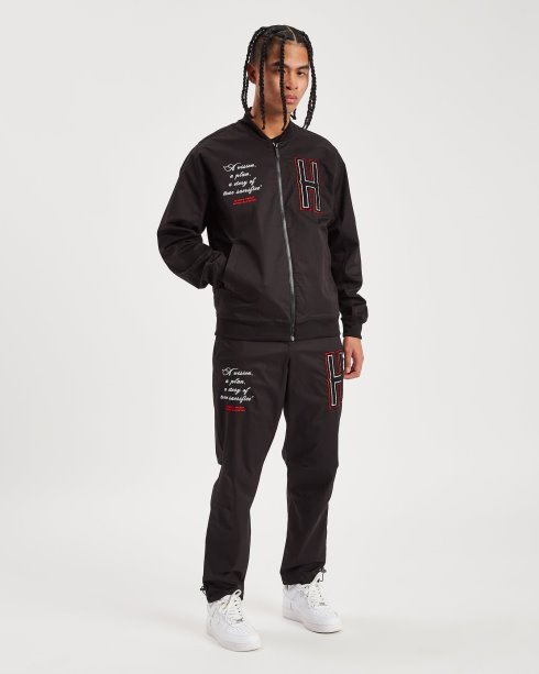 Calça Og Pulse Hoodrich Preto/branco/lichia