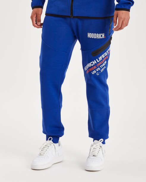 Hoodrich Og Bike Joggers Sodalita Azul/branco/fiesta