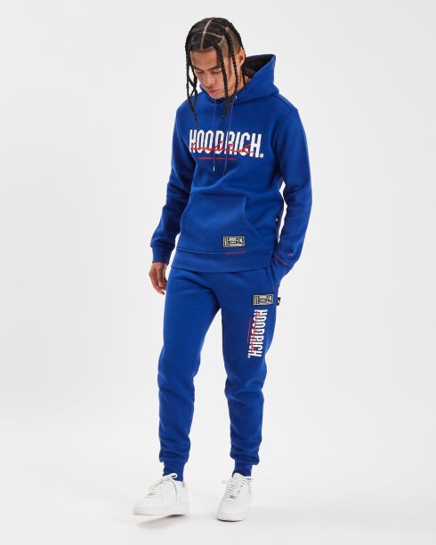 Og Blend Joggers Sodalita Azul/branco/líchia Hoodrich
