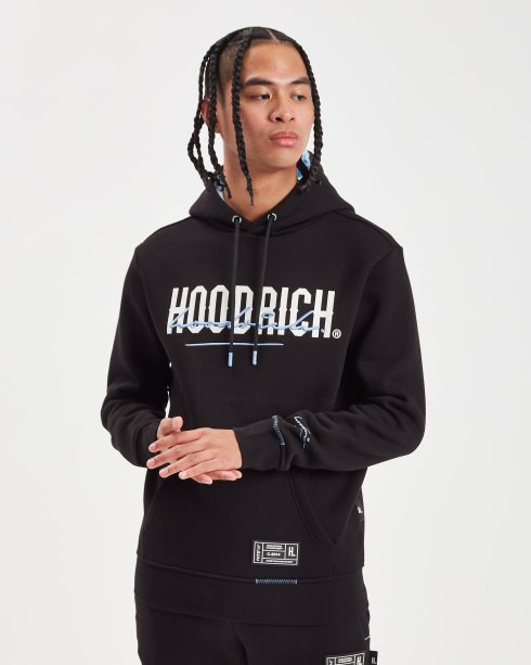 Moletom Com Capuz Hoodrich Og Blend Preto/azul Plácido