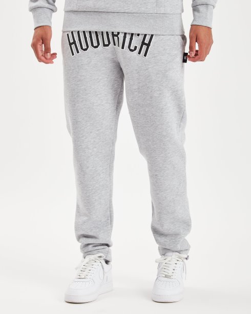 Bermuda Cinza Mescla/branca/preta Hoodrich Og Essence Joggers