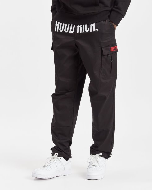 Calça Cargo Preto/branco/vermelho Og Trek Hoodrich