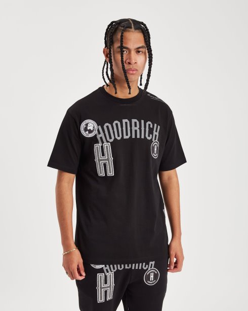 Hoodrich Og Pacific T-shirt Preto/refletivo/sleet