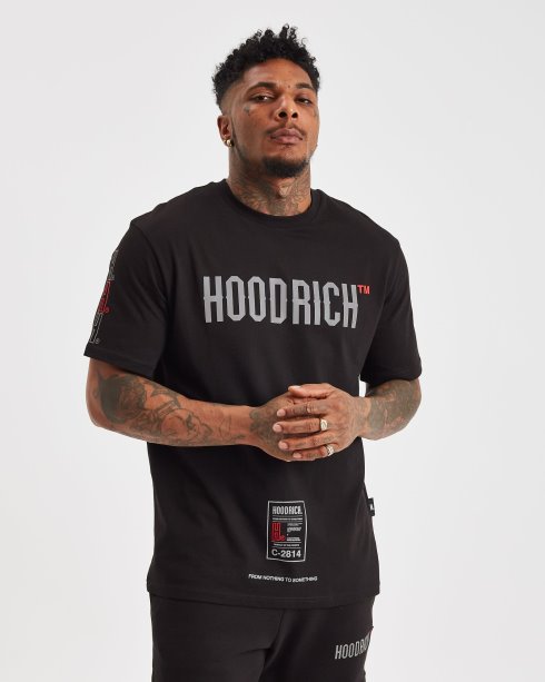 Camiseta Preta/refletiva Og Akira V6 Hoodrich