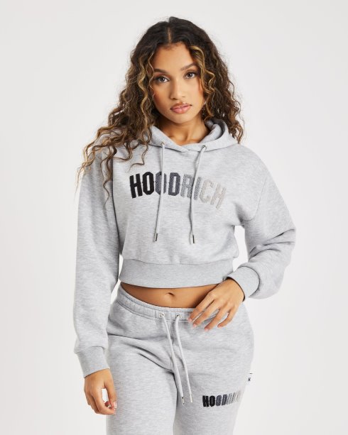 Moletom Com Capuz Cropped Og Kraze Cinza/cinza (reabastecer) Hoodrich