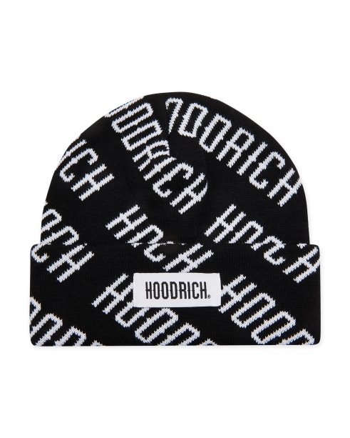 Gorro Com Capuz E Logotipo Preto/branco